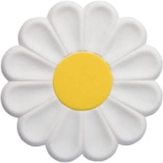 Northix Roztomilá tapeta na stůl - silikon - květina - bílá 
