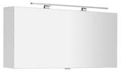 SAPHO CLOE galerka s LED osvětlením 120x50x18cm, bílá CE120-0030 - Sapho