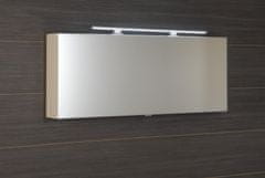 SAPHO CLOE galerka s LED osvětlením 120x50x18cm, bílá CE120-0030 - Sapho