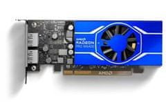 AMD GPU Radeon PRO W6400 4GB GDDR6 64bit, 7.07TFLOPS FP16, 128 GBps, PCI-E 4.0 x 4, 2x DP, Active cooling, half height