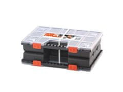 J.A.D. TOOLS JAD 15200 box - organizér NOR16DUO, 130x290x390