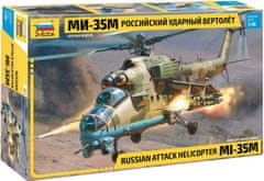 Zvezda MIL Mi-35 M "Hind E", Model Kit vrtulník 4813, 1/48