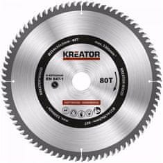 Kreator Pilový kotouč KRT020428 - na dřevo 254mm, 80T