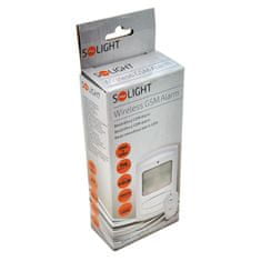 Solight 1D11 GSM Alarm, pohybový senzor, dálk. ovl., bílý