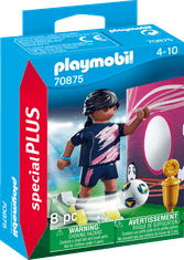 Playmobil PLAYMOBIL Special Plus 70875 Fotbalistka s brankou