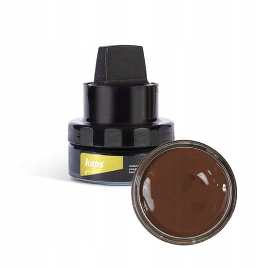 Kaps Krém na boty Delicate Cream s aplikátorem Chocolate 50 ml