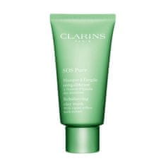 Clarins Vyrovnávací jílová maska SOS Pure (Rebalancing Clay SOS Mask) 75 ml