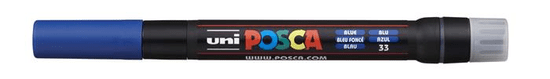 UNI Akrylový štětcový popisovač "Posca PCF-350", modrá, 300392000