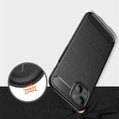 Techsuit Kryt iPhone 14 Armored Carbon černý