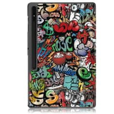 Techsuit Pouzdro pro tablet Samsung Galaxy Tab S9 Ultra, Techsuit FoldPro Urban Vibe