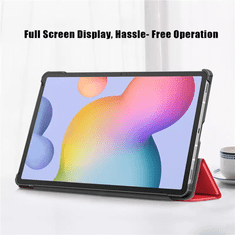 Techsuit Pouzdro pro tablet Samsung Galaxy Tab S7 / S8, Techsuit FoldPro červený