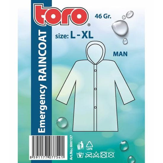 Toro PLÁŠTĚNKA PRO MUŽE, VEL: L - XL