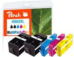 Peach kompatibilní cartridge HP No. 903XL, Multi-Pack-Plus, 2x bk, 1x c,m,y