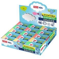 Easy ERASER SCENT Školní vonící pryž, box 30 ks