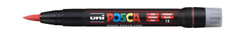 UNI Akrylový štětcový popisovač "Posca PCF-350", červená, 300376000