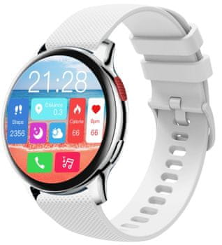 Carneo Heiloo HR+ 2nd gen. Super AMOLED displej Bluetooth volání Bluetooth 5.1 funkce volání přímo z hodinek BT voláni z chytrých hodinek chytré fitness hodinky smartwatch krásné provedení vyměnitelný řemínek kovové tělo hodinek Bluetooth 5.1 technologie 100+ sportovních režimů tep kalorie krokoměr měřič vzdálenosti monitoring spánku pohybový senzor přehrávání hudby focení pomocí hodinek jen tenké anti lost funkce IP67 krytí odolné vodě a potu body battery kardio index monitoring spánku měření SpO2 měření krevního tlaku temperované sklo elegantní chytré hodinky výkonné hodinky dlouhá výdrž baterie