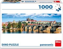 Dino Panoramatické puzzle Pražský hrad, Česká republika 1000 dílků