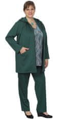 Nadměrky Hela Punto kabátek tmavě zelený 52