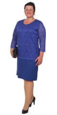 Nadměrky Hela Otma šaty středně modré 105 - 110 52