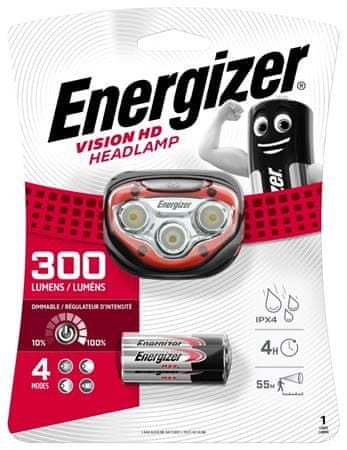 Energizer Čelovka "Headlight Vision HD", 2 LED, 3xAAA