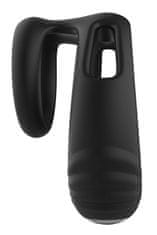 Dreamtoys RAMROD Strong Vibe Cockring Remote (Black), vibrační kroužek na penis