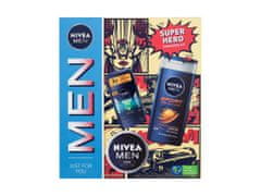 Nivea 250ml men super hero, sprchový gel