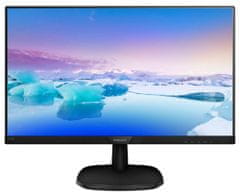 Philips 23,8" W-LED 243V7QDSB / IPS / 1920x1080 / 250cd/m2 / 5ms / DVI-D / D-SUB / HDMI