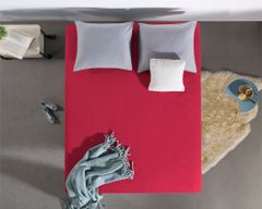Dreamhouse Bedding Prostěradlo Jersey zářivě růžové 160/180 x 200