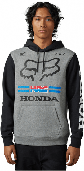 FOX mikina HONDA Fleece heather graphite