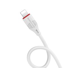 Borofone kabel BX17 - Lightning - 3A - 1m - Bílá KP27999