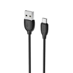 Borofone Kabel BX19 - USB na Micro USB - 1m - Černá KP28000