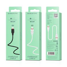 Borofone kabel BX17 - Lightning - 3A - 1m - Bílá KP27999