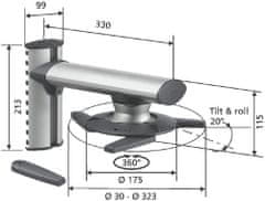 Vogels Držák na projektor EPW 6565
