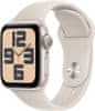 Watch SE 2023, 40mm, Starlight, Starlight Sport Band - S/M