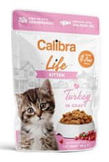 Cat Life kapsa Kitten Turkey in gravy 85g