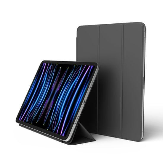 Elago Magnetické pouzdro Folio pro iPad Pro, tmavě šedé, 11"