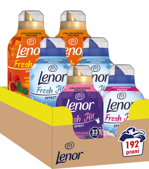 Lenor Fresh Air Effect aviváž mixpack 6 x 462 ml