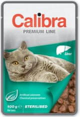 Calibra Cat kapsa Premium Sterilised Liver 100g