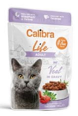 Cat Life kapsa Adult Veal in gravy 85g