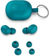 Jlab Mini True Wireless Earbuds, tyrkysová