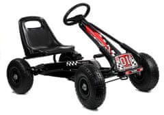 shumee Nafukovací kola Gokart Black A-15