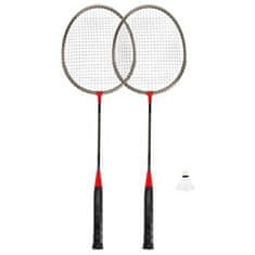 Spokey BADMNSET1 Sada na badminton - 2 rakety, košíček, obal