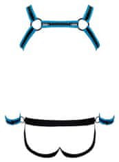 SvenjoymentUnderwear Svenjoyment Johny Jock Bondage Set (Blue), sexy komplet jockstrap a harness 2XL