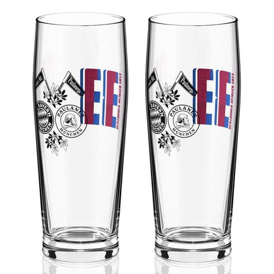 Fan-shop 2pack sklenice BAYERN MNICHOV Meister 2023