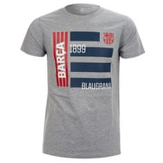 Fan-shop Dětské tričko BARCELONA FC Barca grey Dětská: 6 let
