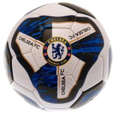 FotbalFans Fotbalový míč Chelsea FC, bílo-černý, vel. 5