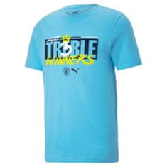 Puma Tričko MANCHESTER CITY Treble Velikost: L