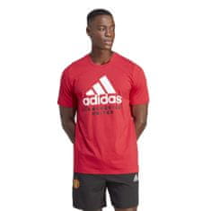 Adidas Tričko MANCHESTER UNITED DNA Graphic red Velikost: S