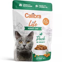 Calibra Cat Life kaps. Adult Duck in gravy 85 g