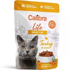 Calibra Cat Life kaps. Adult Turkey in gravy 85 g